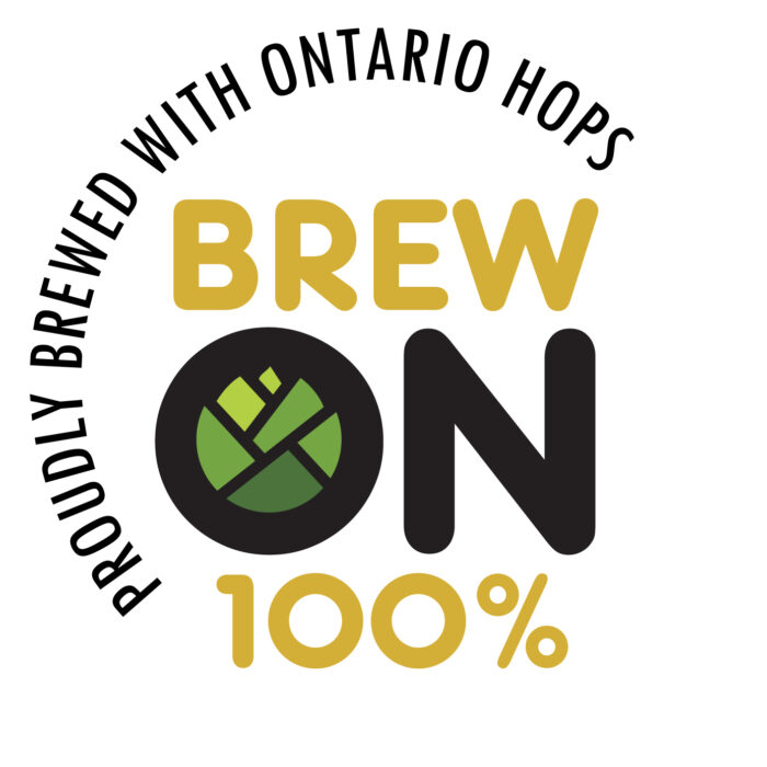 Proudly Brewed with 100% Ontario hops